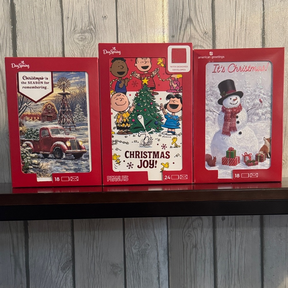 3 Set DaySpring Xmas Cards Total Count 60**[03]